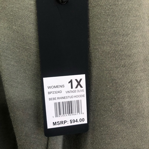 ✨NWT✨ Bebe Hoodie - Picture 3 of 6